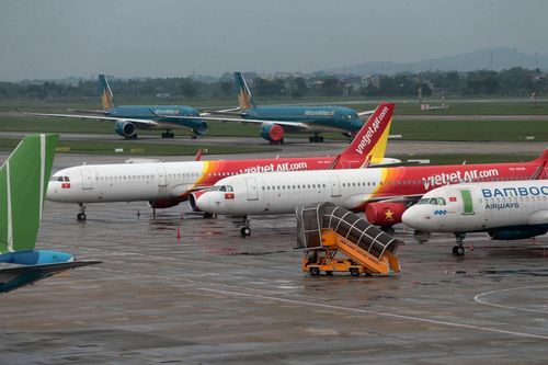 Các hãng bay đồng loạt tăng chuyến phục vụ giai đoạn cao điểm. Ảnh: Khánh Huyền.