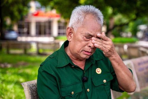 Cựu chiến binh Đỗ Đức Địu, xã Quảng Ninh, tỉnh Quảng Trị - người cha 12 lần tự tay chôn cất những người con xấu số vì chất độc da cam/dioxin.