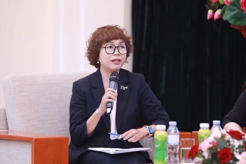 Bà Nguyễn Quỳnh Vân, Phó Viện trưởng Viện Dinh dưỡng TH. Ảnh: Đình Tuệ