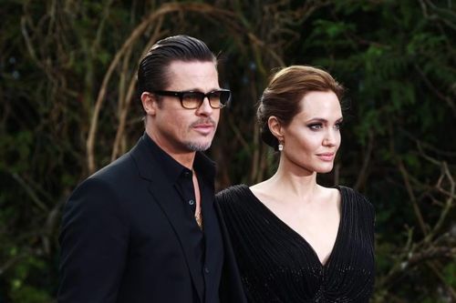 Rượu gây ra nhiều vấn đề giữa Brad và Angelina. Ảnh: FilmMagic