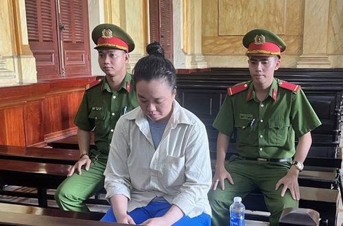 Bị cáo Nguyễn Phương Thanh tại phiên tòa ngày 12/8.