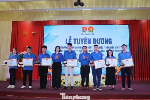 Tỉnh Đoàn tuyên dương "Nhà giáo trẻ tiêu biểu”, danh hiệu “Sinh viên 5 tốt”, “Học sinh 3 rèn luyện”, “Học sinh 3 tốt” năm học 2025 - 2026.