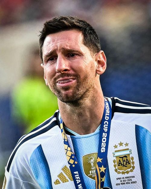 Messi khiến chúng ta đều rơi nước mắt theo anh, khi đọc những lời tiễn biệt của siêu sao 39 tuổi dành cho cha. Ảnh: Fabrizio Romano