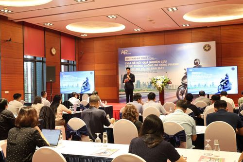 Quang cảnh sự kiện về công bố kết quả nghiên cứu dự án M-ABS. Ảnh: BTC