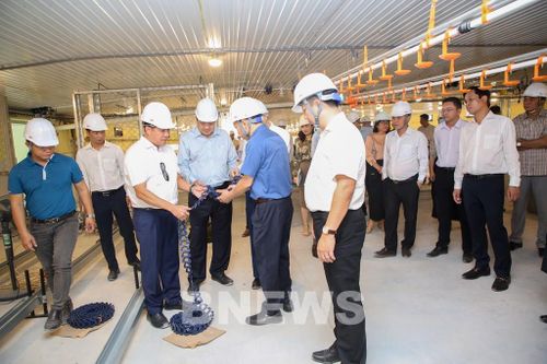Hạ tầng kỹ thuật luôn là yếu tố được các nhà đầu tư quan tâm khi đến Tây Ninh, trong đó xã Tân Hội đang tập trung đầu tư, hoàn thiện hạ tầng các cụm công nghiệp, tạo điều kiện thuận lợi thu hút doanh nghiệp. Ảnh: Giang Phương - TTXVN