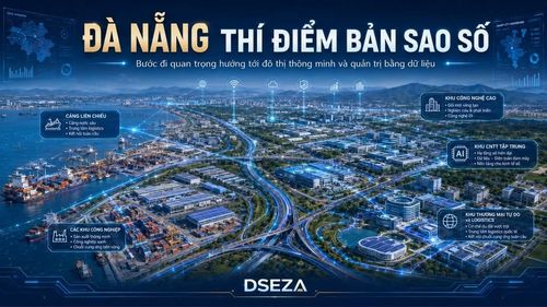 Bản sao số tạo điều kiện trong quản lý và phát triển các khu chức năng chiến lược của thành phố như Khu công nghệ cao, các khu công nghiệp, khu công nghệ thông tin tập trung và Khu thương mại tự do Đà Nẵng. Ảnh: DSEZA