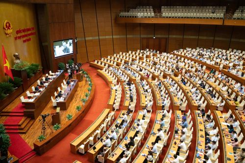 Quang cảnh phiên thảo luận.