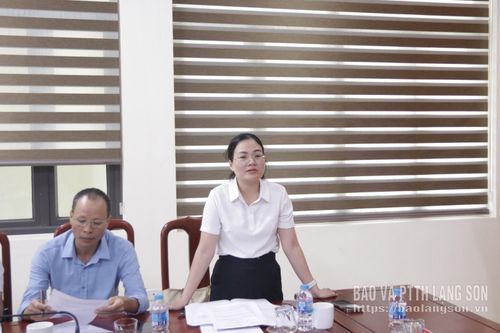 Lãnh đạo Chi cục Thủy lợi phát biểu tại buổi kiểm tra