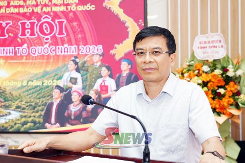 Đồng chí Đào Tài Tuệ phát biểu tại Ngày hội.