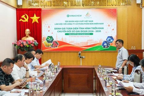 Phân bón Miền Nam định hướng chuyển đổi số gắn với cơ giới hóa, tự động hóa sản xuất, xây dựng văn phòng không giấy và từng bước tập trung dữ liệu ảnh
