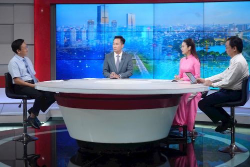 TS Trần Xuân Lượng, Viện trưởng Viện Nghiên cứu Kinh tế và Bất động sản Việt Nam chia sẻ tại chương trình. Ảnh: Phạm Hùng