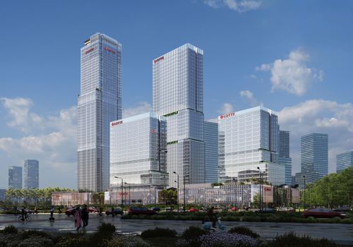  Phối cảnh dự án Lotte Eco Smart City Thu Thiem. Ảnh: PDR. 