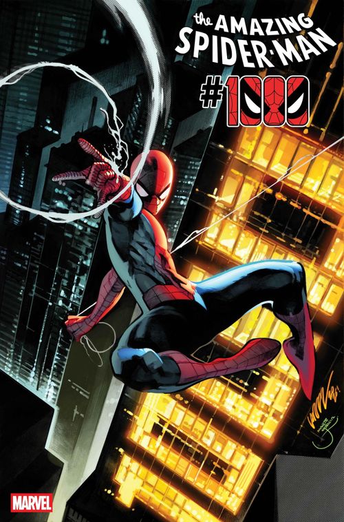 Hai bìa sách của "Amazing Spider-Man #1000". Ảnh: Marvel.