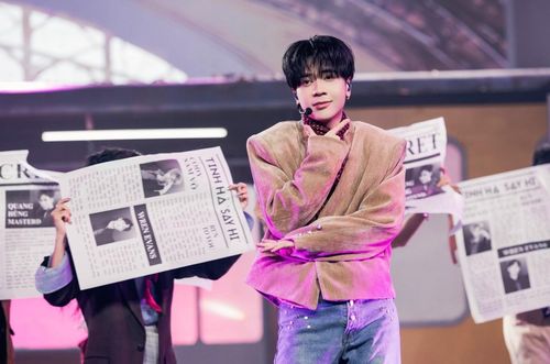 Quang Hùng MasterD hiện là một trong những anh trai mạnh nhất Tinh hà "say hi". Ảnh: NSX.