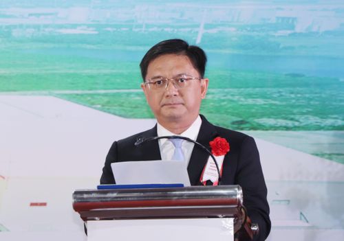  Đồng chí Nguyễn Mạnh Cường, Phó Chủ tịch UBND TPHCM phát biểu tại buổi lễ. Ảnh: QUANG VŨ 