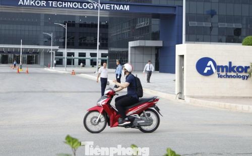Nhà máy bán dẫn của Tập đoàn Amkor tại Bắc Ninh. Ảnh: Nguyễn Thắng.