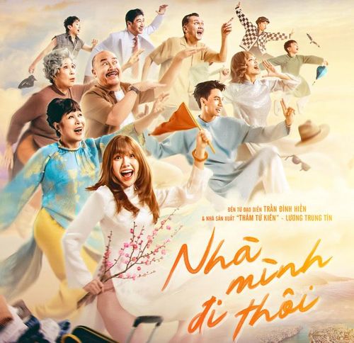 NSND Kim Xuân và NSƯT Hữu Châu từng gây chú ý khi cùng góp mặt trong dự án điện ảnh Nhà Mình Đi Thôi (2026). Ảnh: NSX