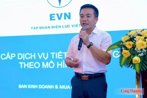 Ông Trần Viết Nguyên - Phó Trưởng Ban Kinh doanh, Tập đoàn điện lực Việt Nam (EVN) chia sẻ về kinh nghiệm triển khai mô hình ESCO.
