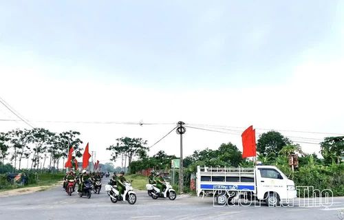 Công an xã Vĩnh Thành ra quân triển khai đợt cao điểm tấn công, trấn áp tội phạm ma túy, hưởng ứng Tháng hành động phòng, chống ma túy năm 2026.