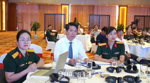 Đại biểu tham dự hội thảo - Ảnh: H.Tr