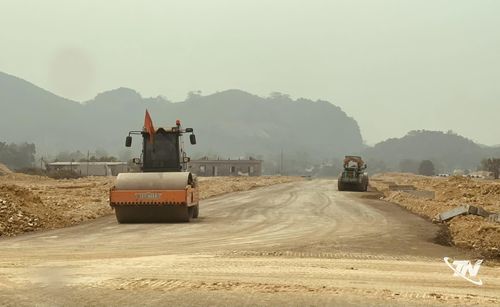 Cụm công nghiệp Yên Lạc (xã Phú Lương) có nhu cầu rất cao về đá, cát, sỏi để hoàn thành đúng tiến độ.