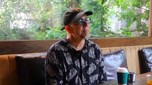 Ông Hal Medrano, người sáng lập kênh Youtube “Hal on Earth”, chia sẻ về cuộc sống tại Việt Nam. (Ảnh: Tống Anh)