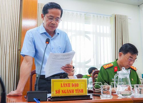  Phó Giám đốc Sở Giáo dục và Đào tạo Tạ Thanh Vũ  thông tin về Dự thảo Nghị quyết quy định nguyên tắc, tiêu chí, định mức phân bổ ngân sách nhà Nước của Chương trình MTQG về hiện đại hoá, nâng cao chất lượng giáo dục và đào tạo giai đoạn 2026-2030 trên địa bàn tỉnh Cà Mau.