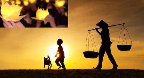 Tháng 7 cũng là mùa vu lan báo hiếu. Ảnh internet