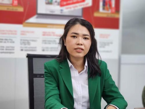 Bà Võ Ngọc Mai Uyên tại chương trình giao lưu trực tuyến.
