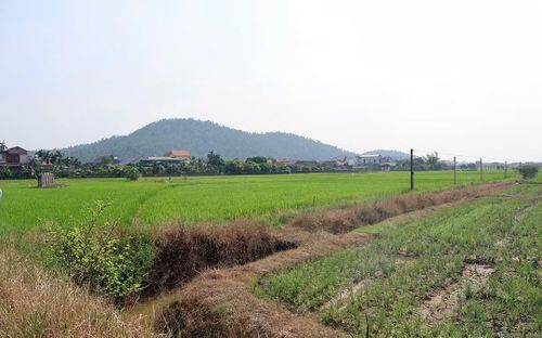 Khu vực dự kiến xây dựng ga Ninh Xá thuộc phường Bắc An Phụ. Ảnh: Nguyễn Hạnh.