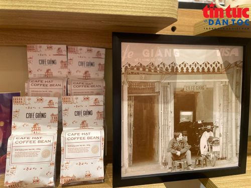 Cà phê Giảng với diện mạo rất hiện đại.