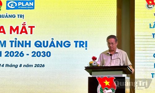 Đồng chí Nguyễn Trần Huy, Phó Chủ tịch HĐND tỉnh phát biểu chỉ đạo tại buổi lễ - Ảnh: K.H