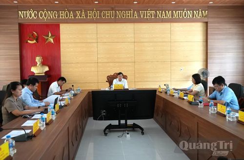 Quang cảnh phiên tiếp công dân của đồng chí Lê Hồng Vinh, Phó Bí thư Tỉnh ủy, Chủ tịch UBND tỉnh - Ảnh: T.Đ