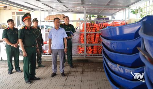 Phường Linh Sơn chuẩn bị đầy đủ vật tư, phương tiện phục vụ công tác phòng, chống thiên tai, sẵn sàng ứng phó khi có tình huống xảy ra.