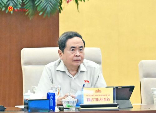 Chủ tịch Quốc hội Trần Thanh Mẫn chủ trì phiên họp