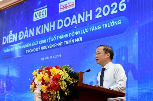 ông Bùi Trung Nghĩa, Phó Chủ tịch VCCI phát biểu khai mạc