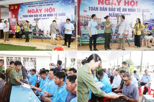 Các hoạt động tuyên truyền pháp luật, nâng cao ý thức về phòng, chống khai thác IUU tại Ngày hội.