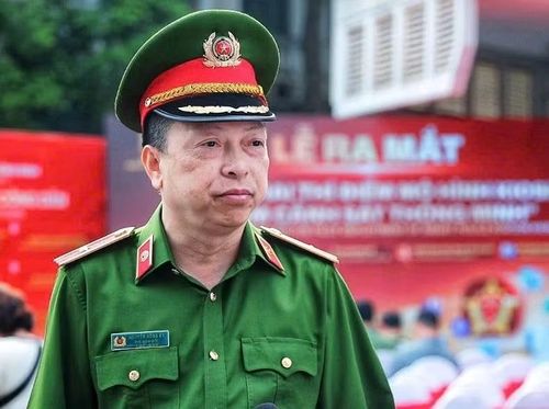 Thiếu tướng Nguyễn Hồng Ky, Phó Giám đốc CATP Hà Nội tại lễ ra mắt mô hình