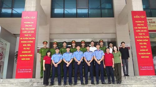 Các lực lượng tham gia diễn tập