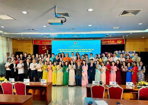 Lễ tổng kết Ngày Tôn vinh tiếng Việt trong cộng đồng người Việt Nam ở nước ngoài năm 2026 do Ủy ban Nhà nước về người Việt Nam ở nước ngoài, Bộ Ngoại giao phối hợp với các bộ, ngành, địa phương và các cơ quan đại diện Việt Nam ở nước ngoài tổ chức