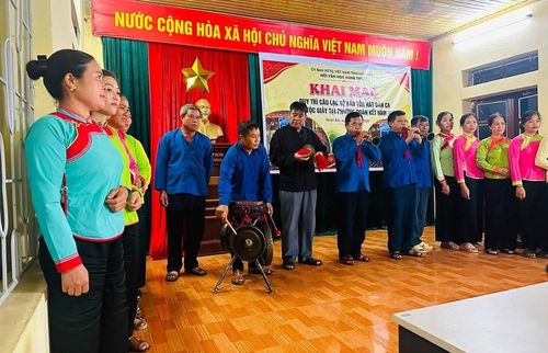 Câu lạc bộ không chỉ tạo sân chơi văn hóa cho cộng đồng mà còn góp phần gìn giữ, trao truyền giá trị truyền thống dân tộc Giáy