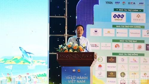 Đồng chí Phạm Anh Tuấn phát biểu tại sự kiện. (Ảnh: PHÚC THẮNG)