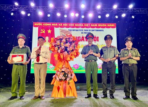Chương trình có tham gia của Đại tá Trần Minh Nguyên - Phó Giám đốc Công an thành phố Đà Nẵng.