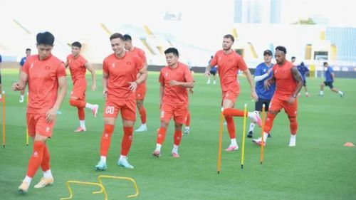 Đội tuyển bóng đá Việt Nam tập luyện tại ASEAN Cup 2026