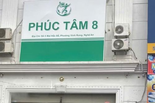 Bên ngoài cơ sở Phúc Tâm 8. (Ảnh: CANA)