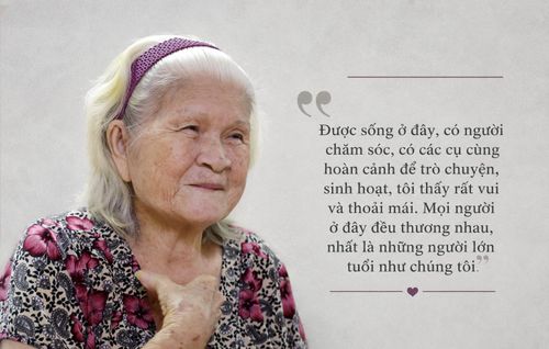 Bà Triệu Ngọc Hoa (81 tuổi, quê Tây Ninh) chia sẻ.