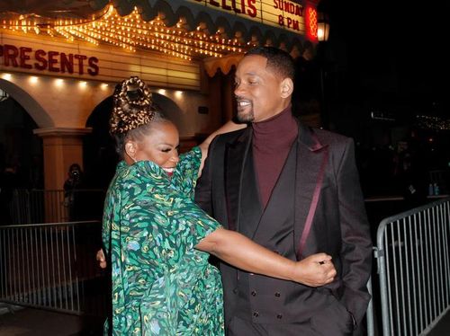 Aunjanue Ellis-Taylor và Will Smith.