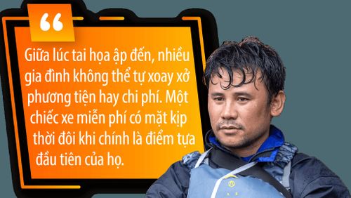 Ông Hồ Ngọc Thanh, Chủ nhiệm Câu lạc bộ Chuyến xe Vạn Tình 0 đồng.