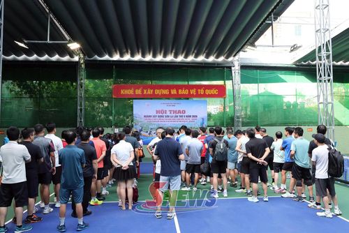 Khai mạc Hội thao ngành Xây dựng lần thứ II.