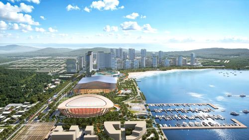 Một “hệ sinh thái” đẳng cấp đang xây dựng tại Phú Quốc phục vụ APEC 2027.(ảnh Sun Group)